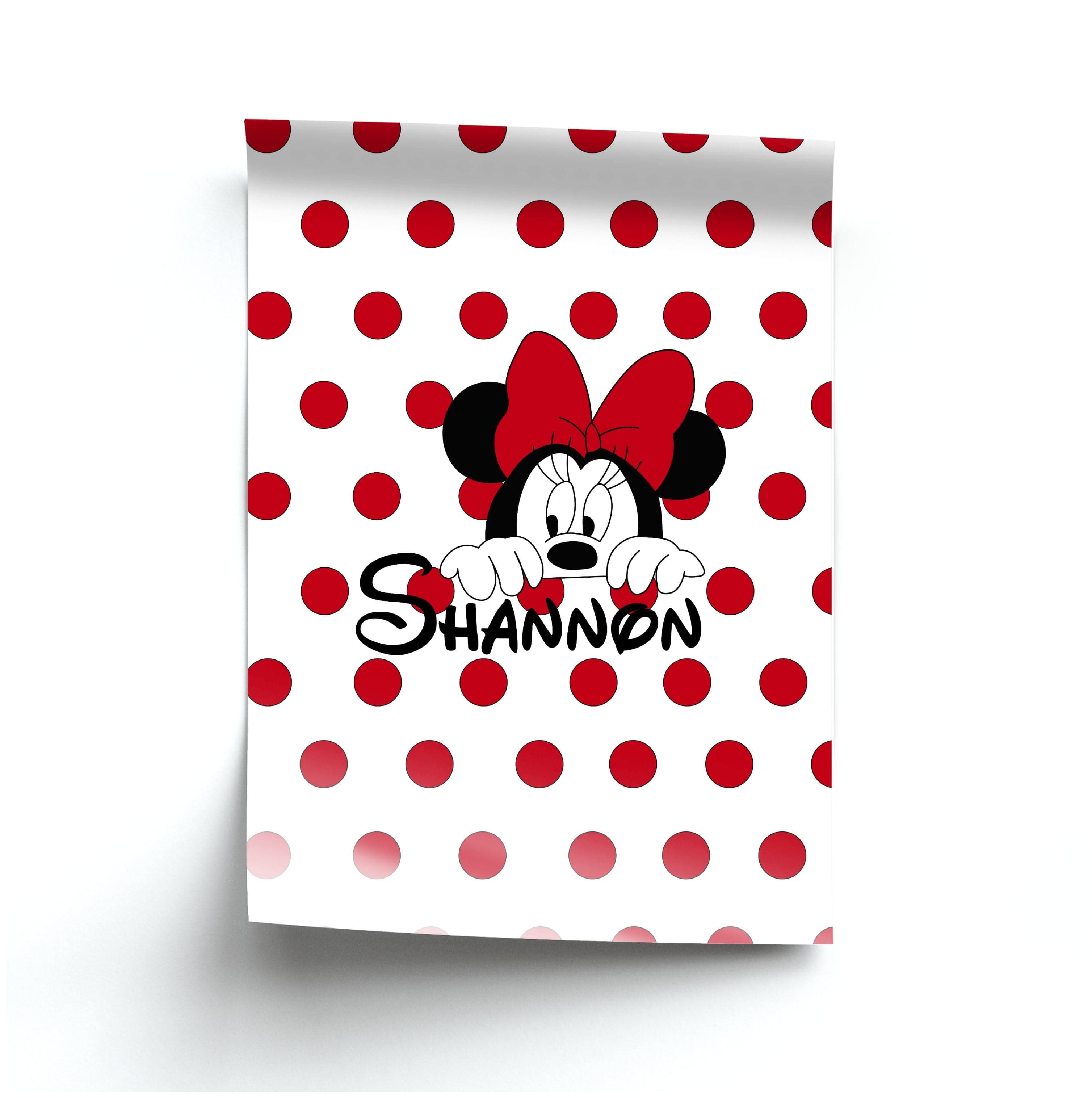 Minnie Mouse - Personalised Fairytale Poster