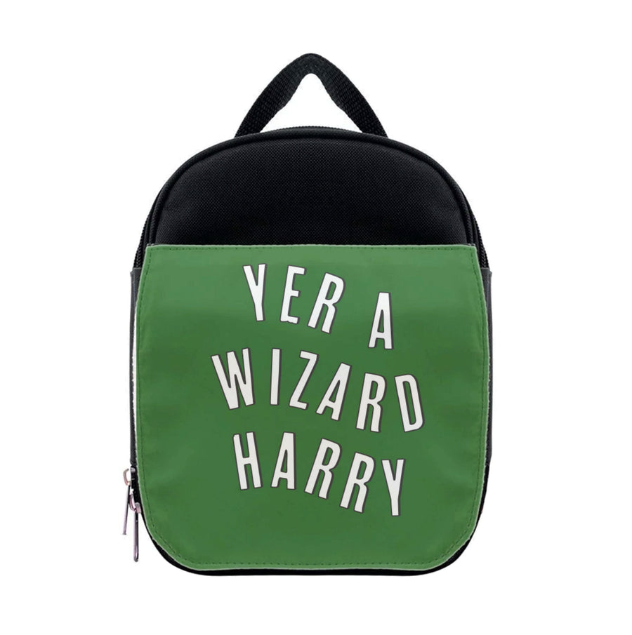 Green Yer A Wizard Harry - Harry Potter Lunchbox
