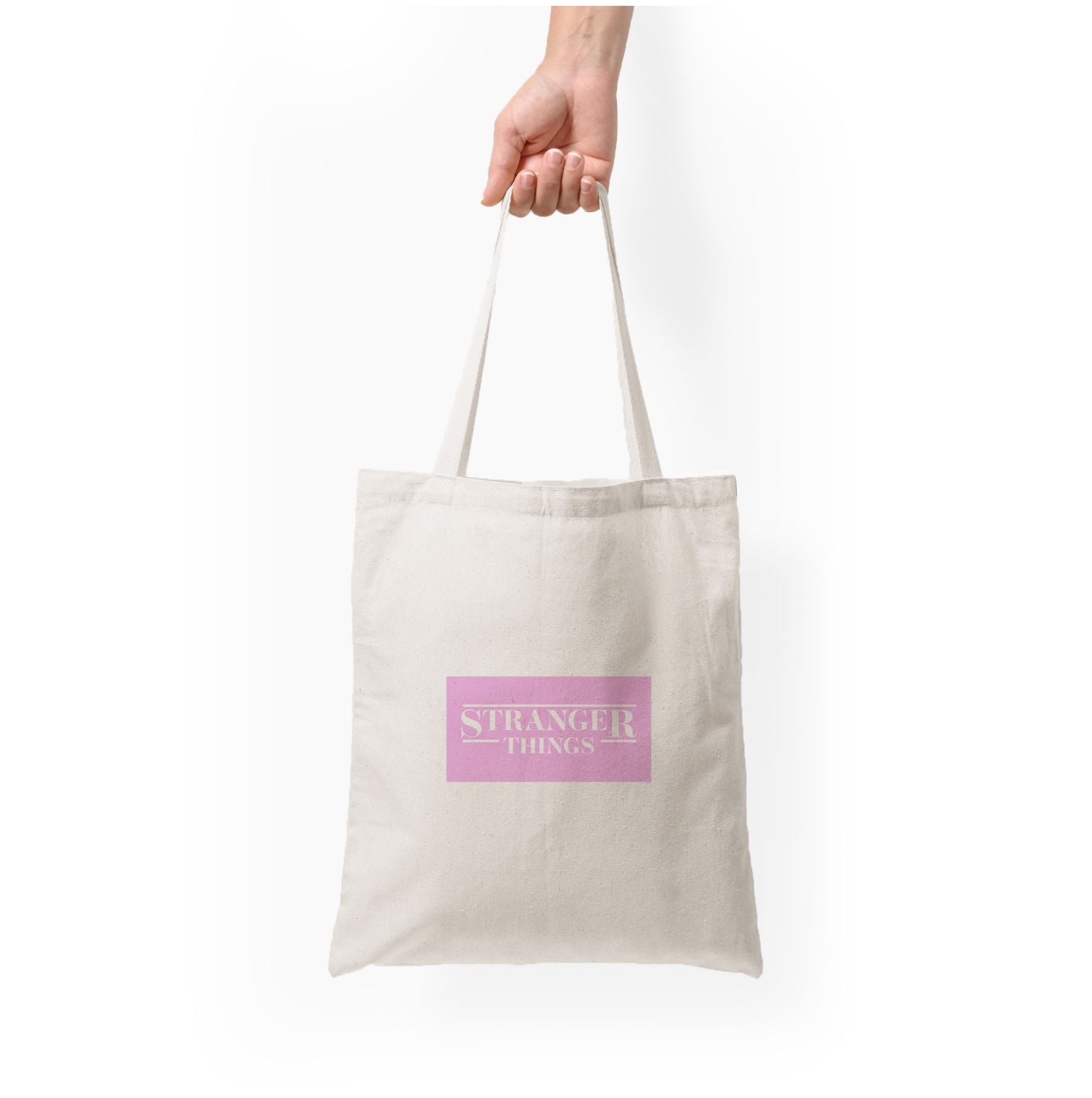 Pink Galaxy Stranger Tote Bag