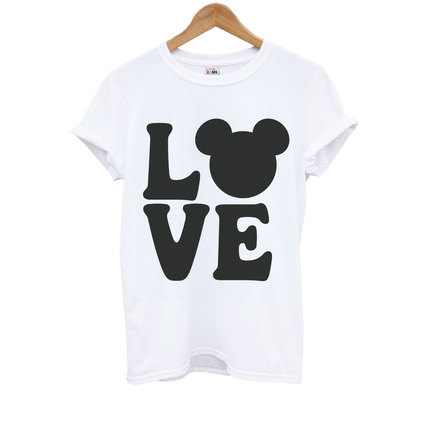 Mouse Love Valentine's Kids T-Shirt