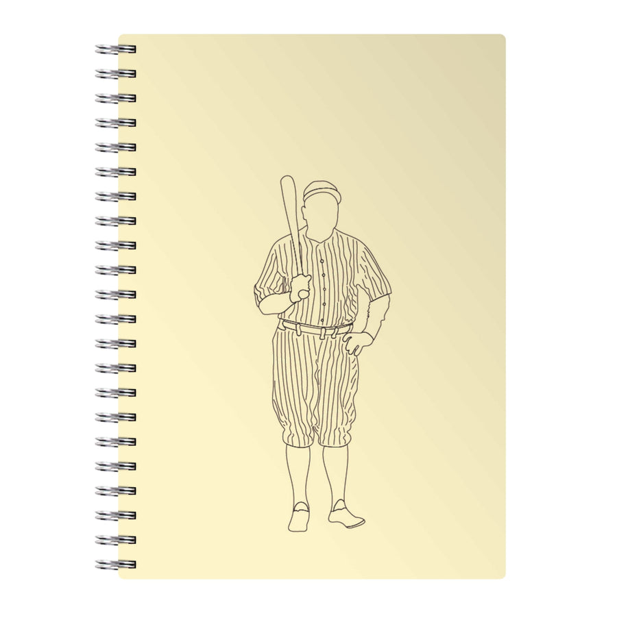 Babe Ruth - Baseball Notebook