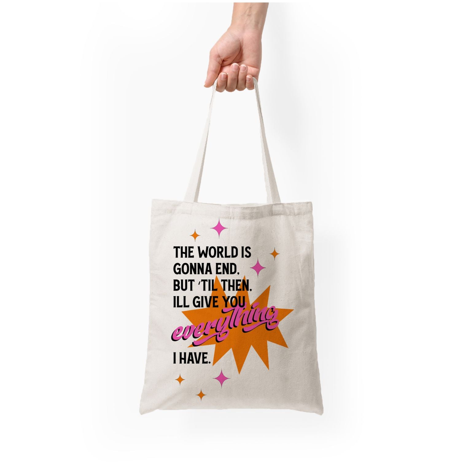 The World Is Gonna End - Fender Tote Bag