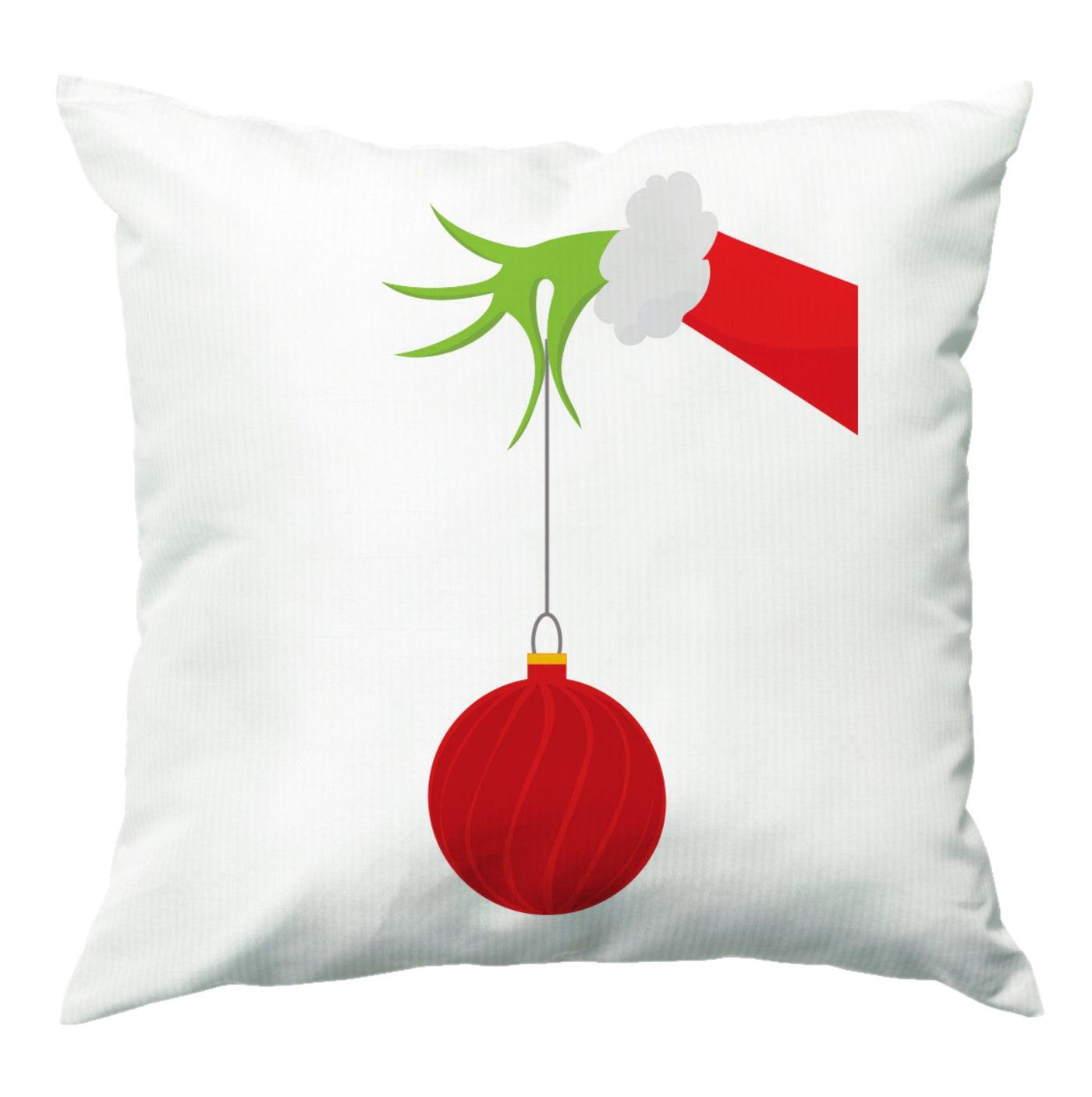 Christmas Bauble - Grinch Cushion