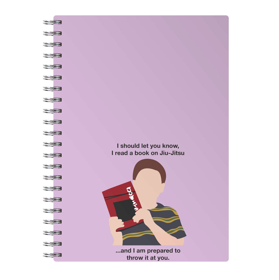 Book On Jiu-Jitsu - Young Sheldon Notebook