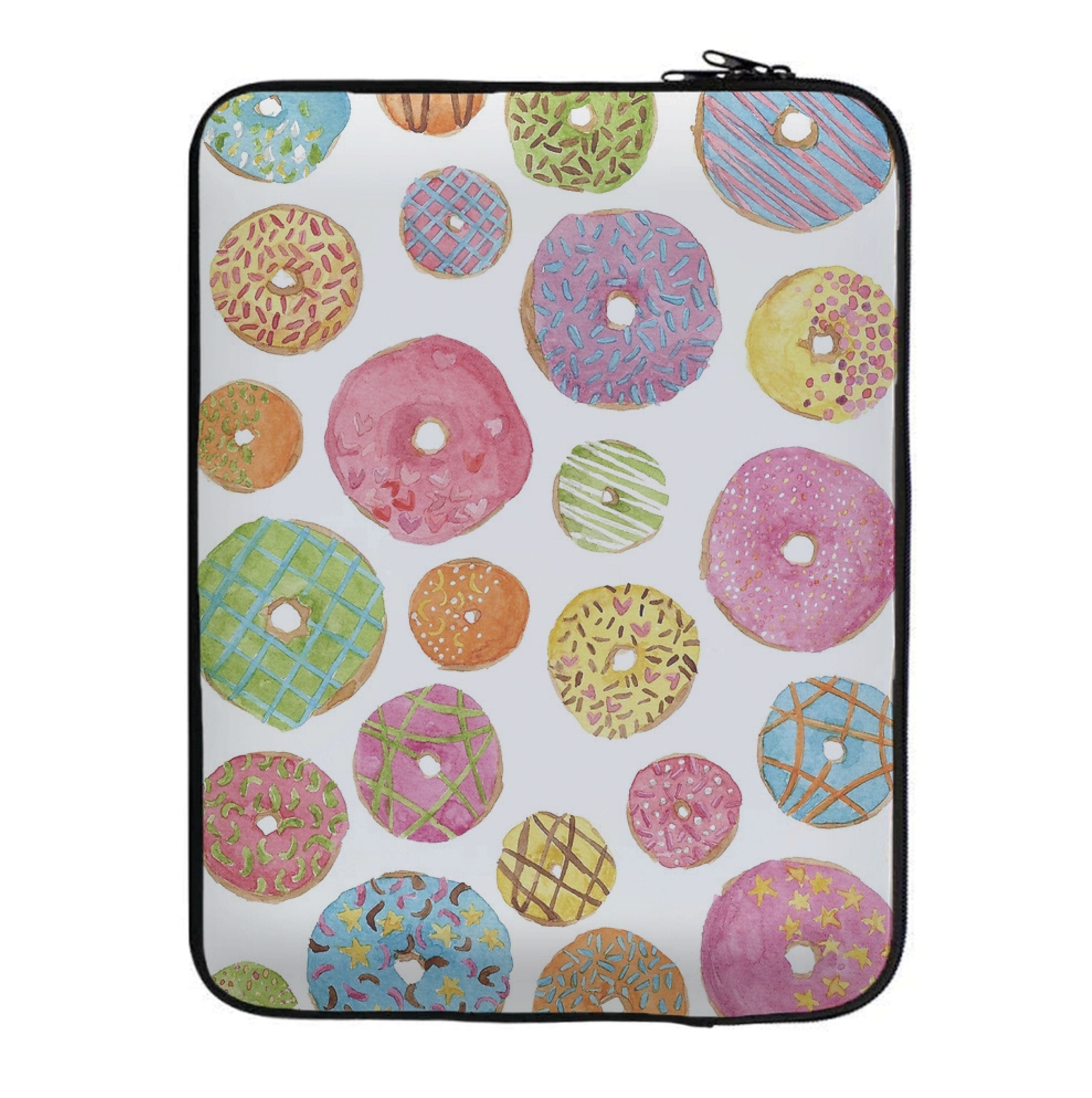 Dougnut Pattern Laptop Sleeve