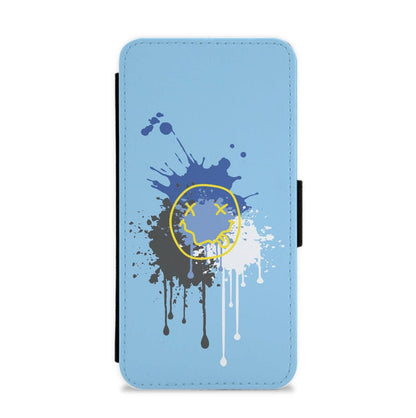 Blue Graffiti - Skate Aesthetic  Flip / Wallet Phone Case