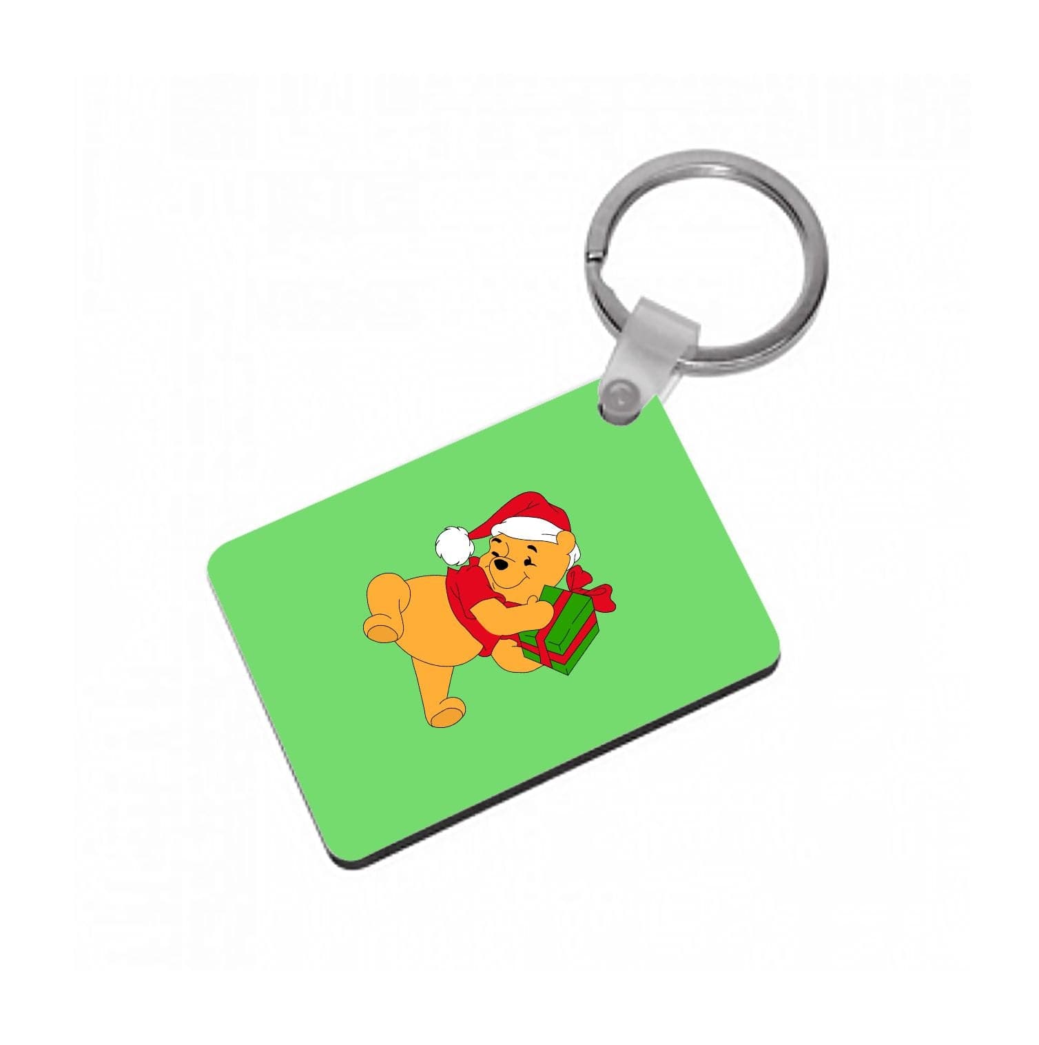 Winnie Christmas Keyring