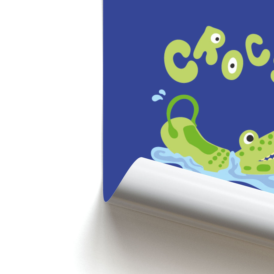 Crocadile - Crocs Poster