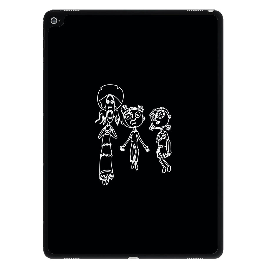 Coraline Outline iPad Case
