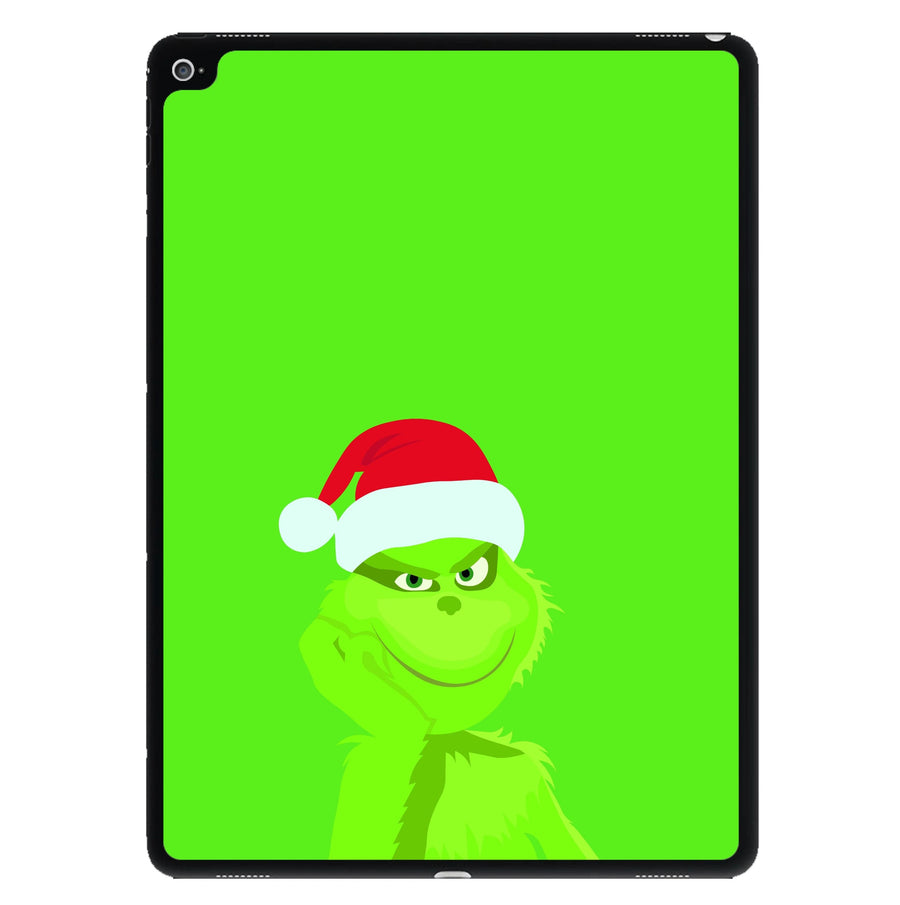 Christmas Hat - Grinch iPad Case