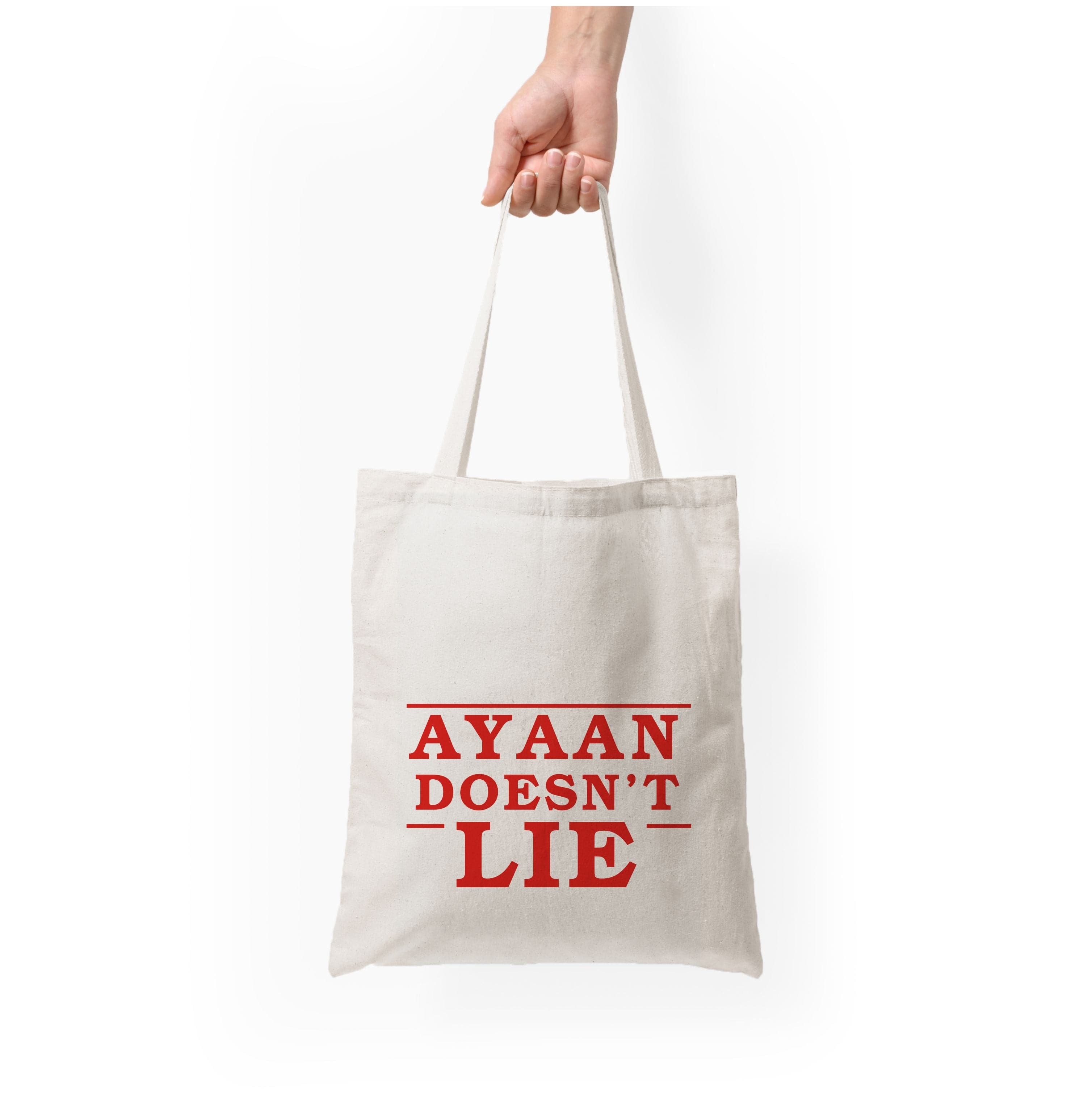 Doesn't Lie - Personalised Stranger Tote Bag