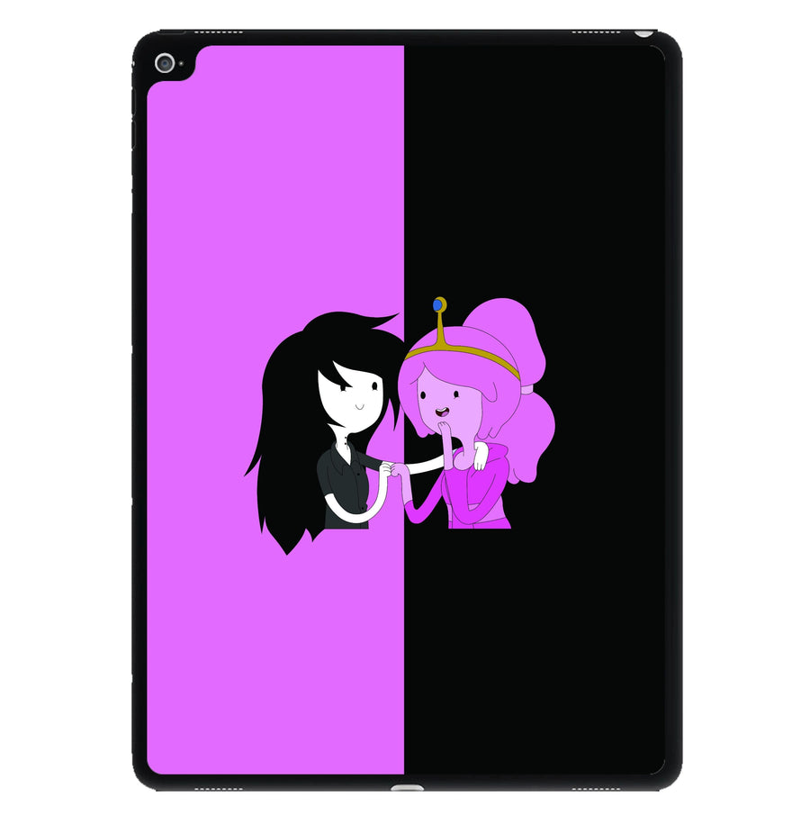 Marceline And Bubblegum - Adventure Time iPad Case