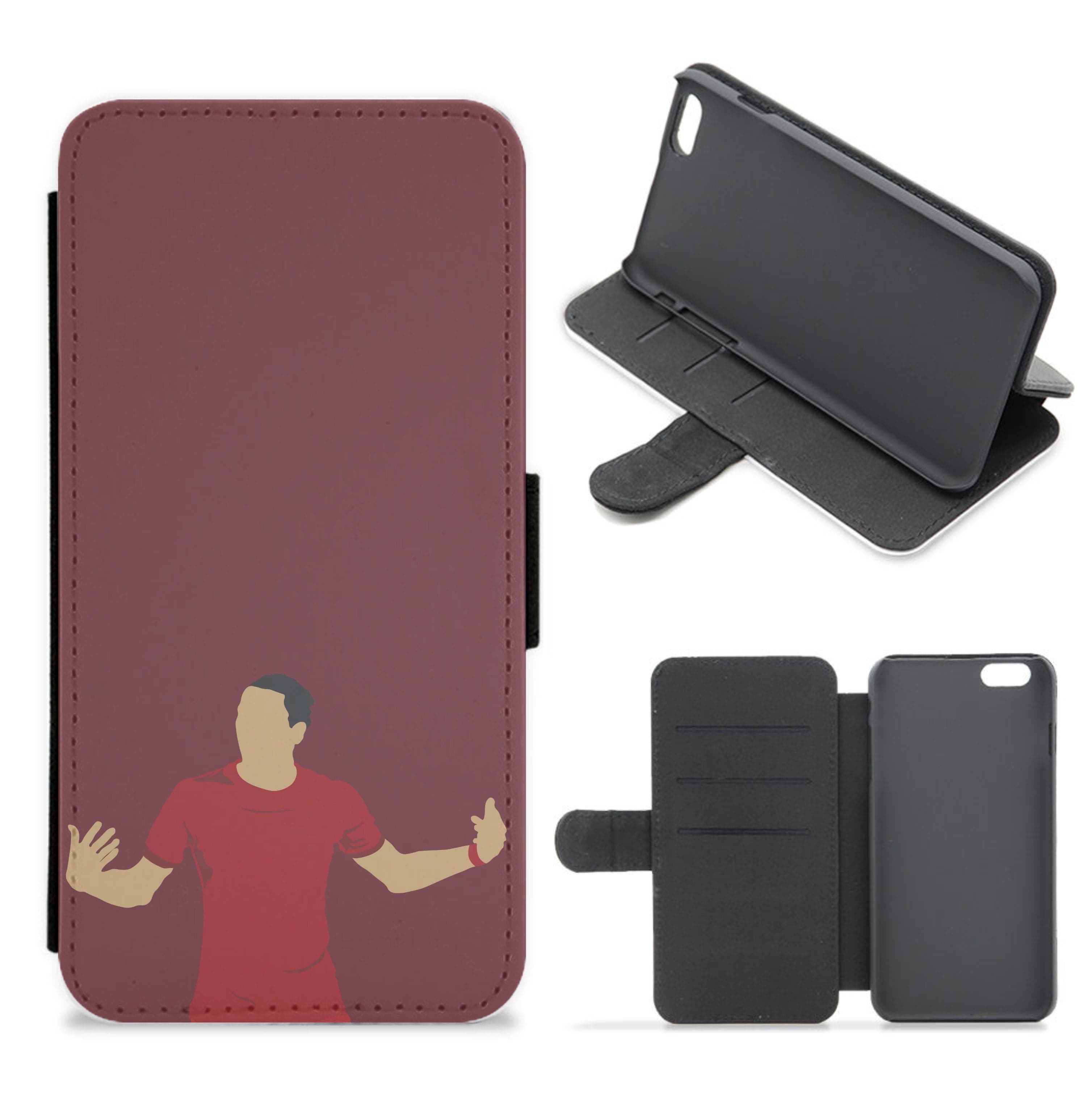 Van Dijk - Football Flip / Wallet Phone Case