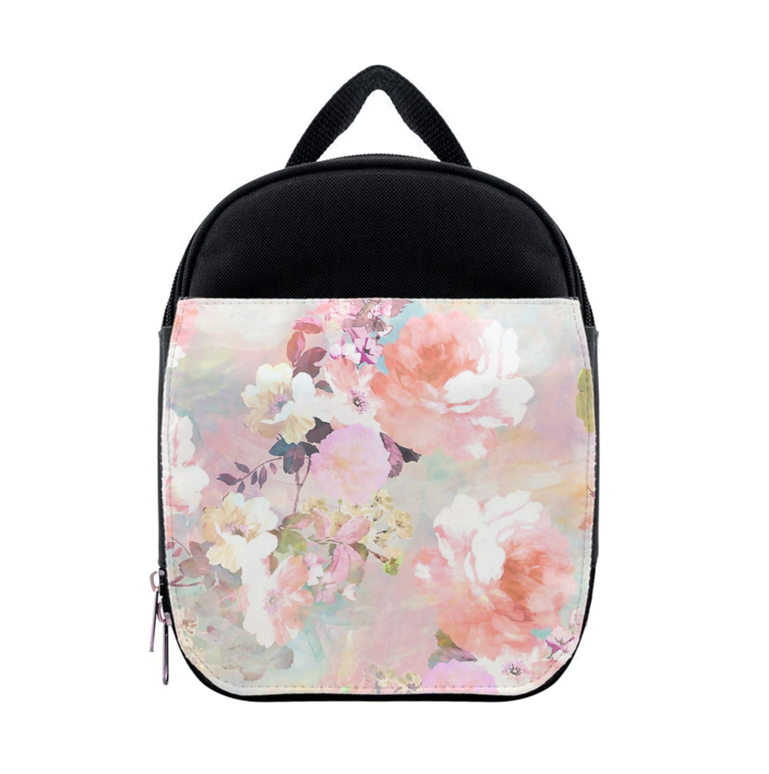 Pastel Pink Floral Pattern Lunchbox