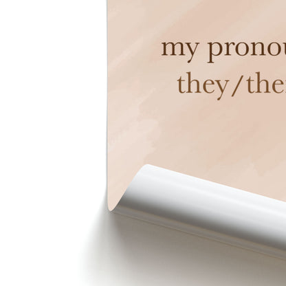 They & Them - Pronouns Poster