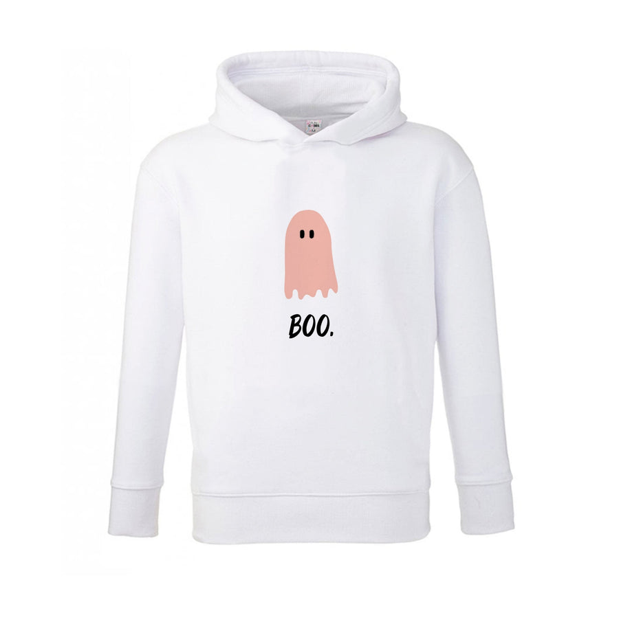 Boo - Ghost Halloween Kids Hoodie