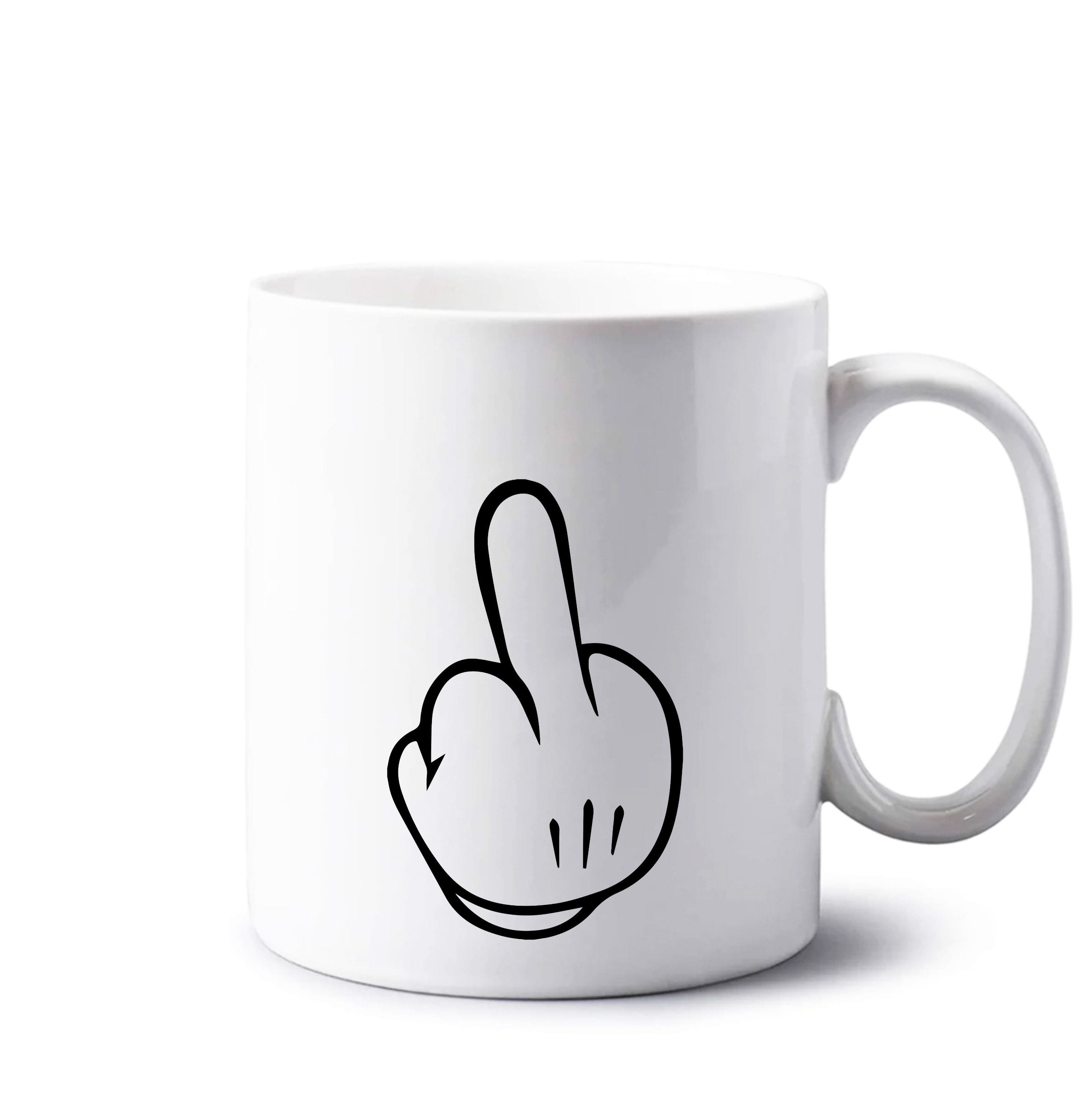 Fairytale Mouse Middle Finger Mug