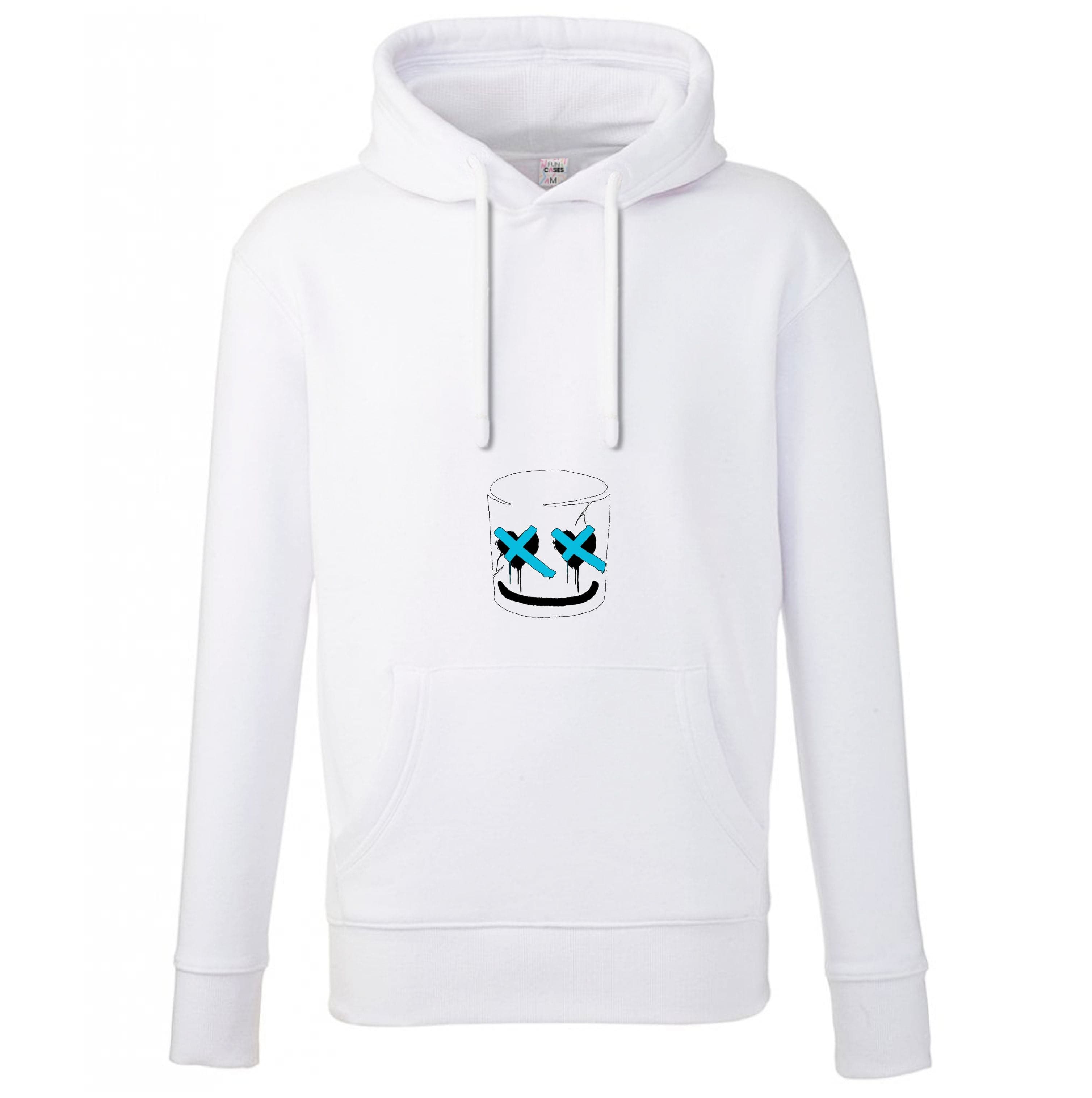 Blue Eyes - White Helmet DJ Hoodie