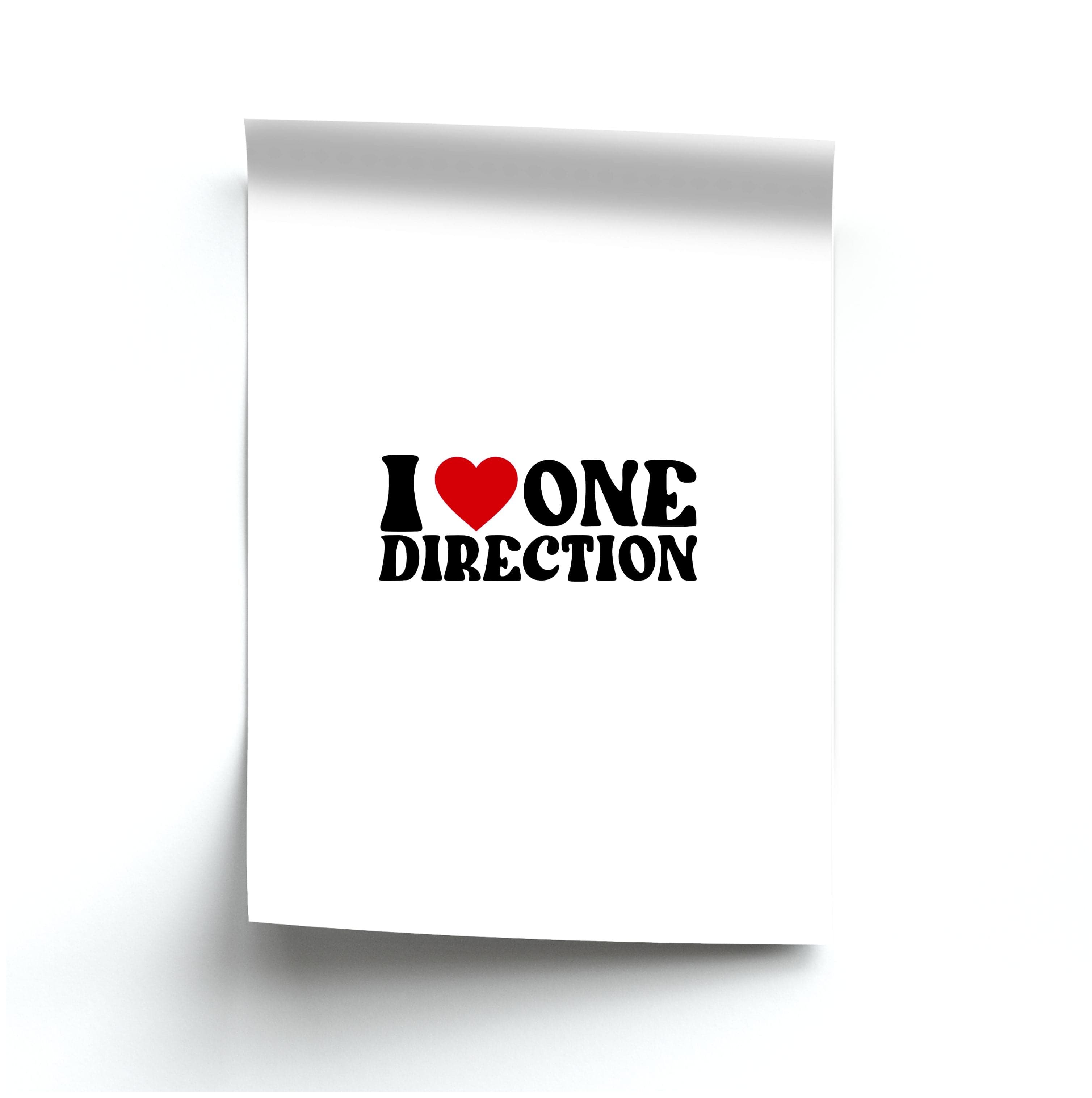 I Love Direction Poster