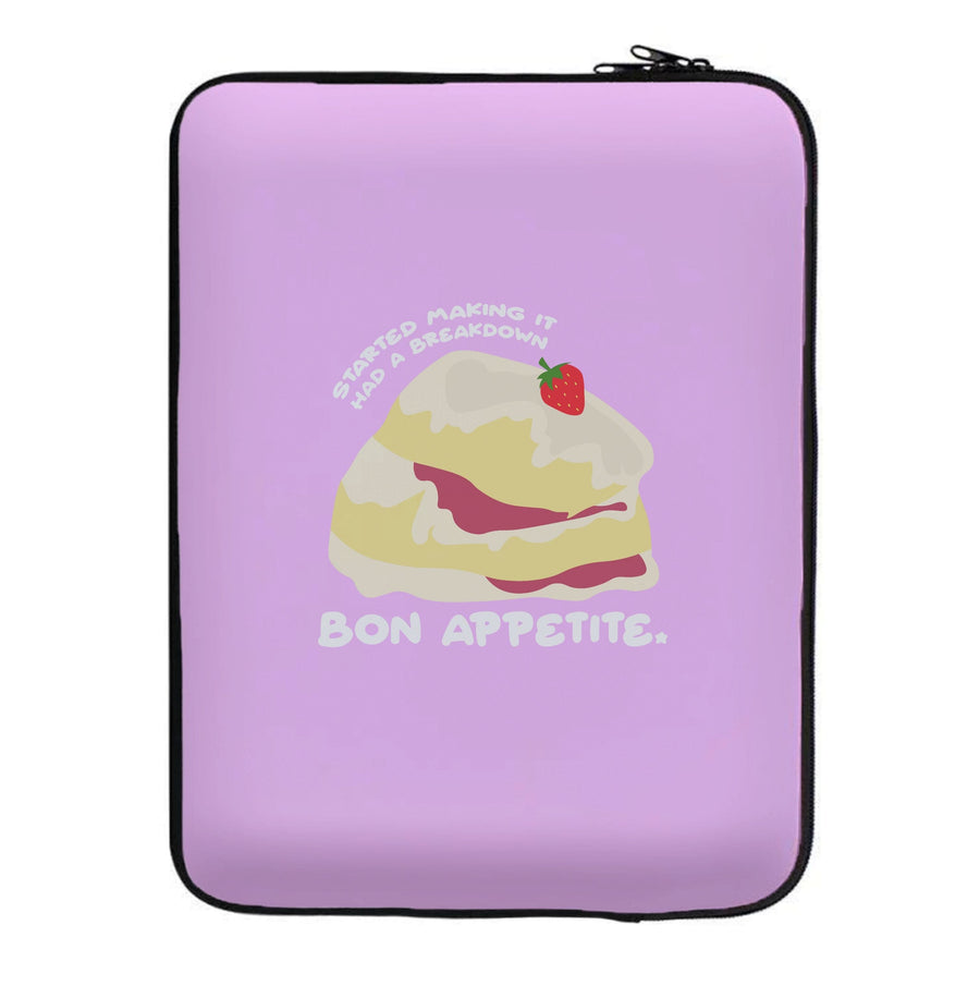 Bon Appetite - British Pop Culture Laptop Sleeve