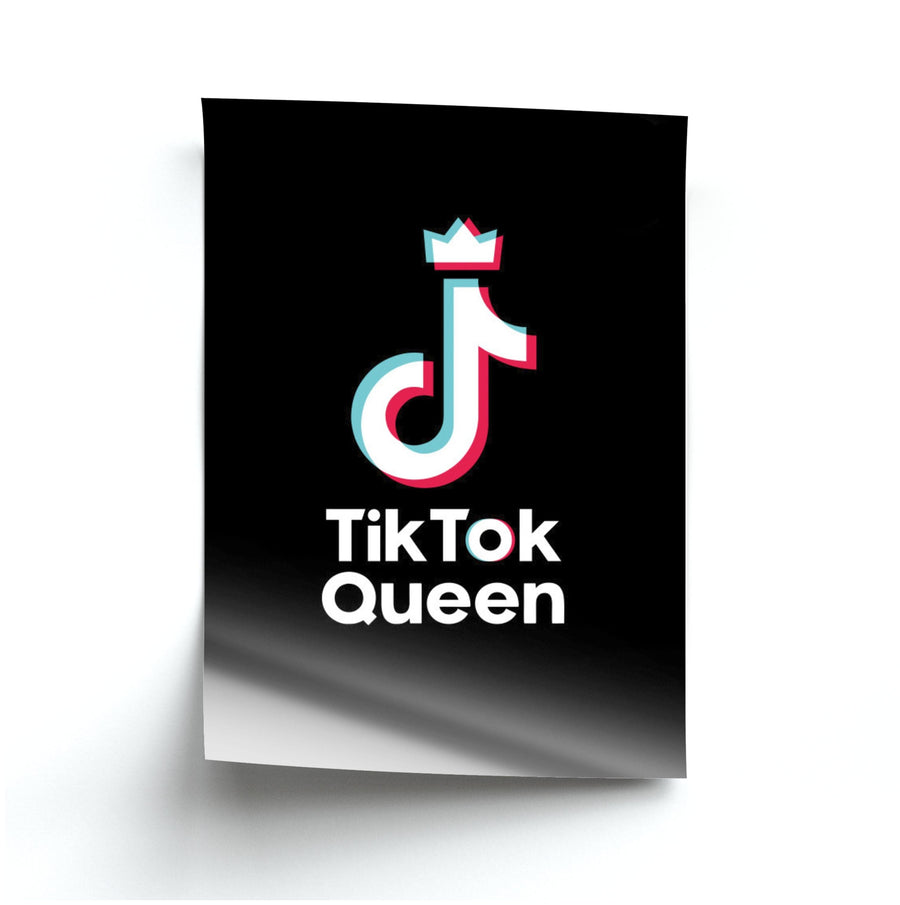 TikTok Queen Poster