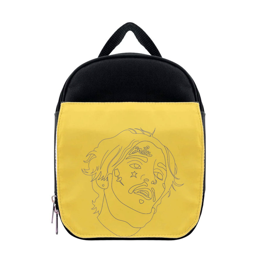 Lil Peep Outline Lunchbox