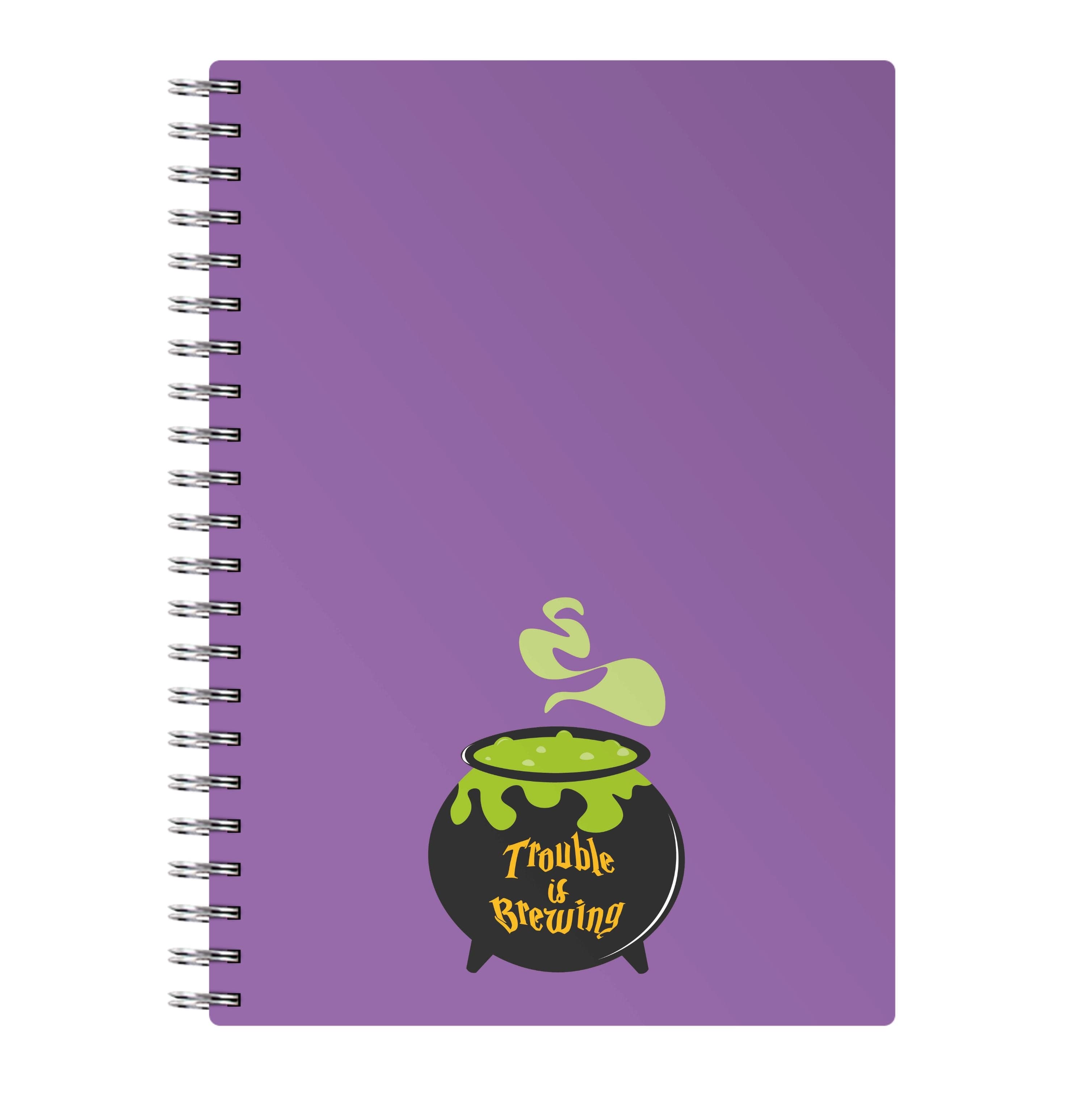 Trouble is Brewing - Hocus Halloween Notebook