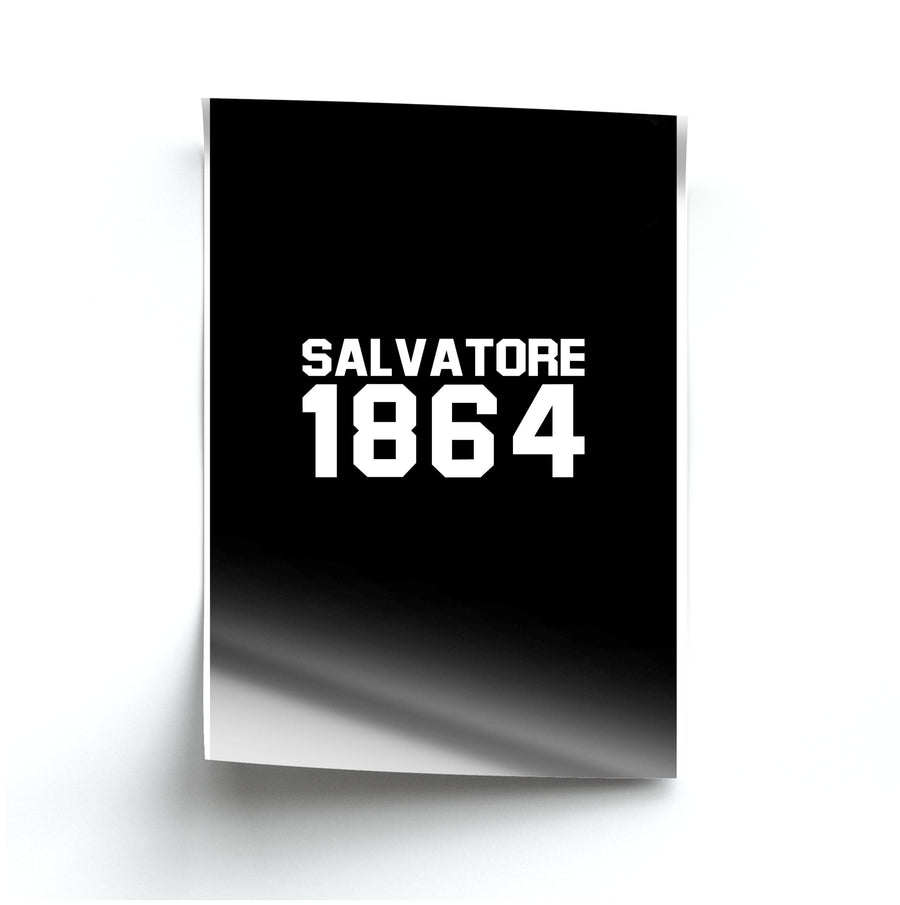 Salvatore 1864 - Vampire Diaries Poster