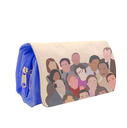 Office Characters Pencil Case