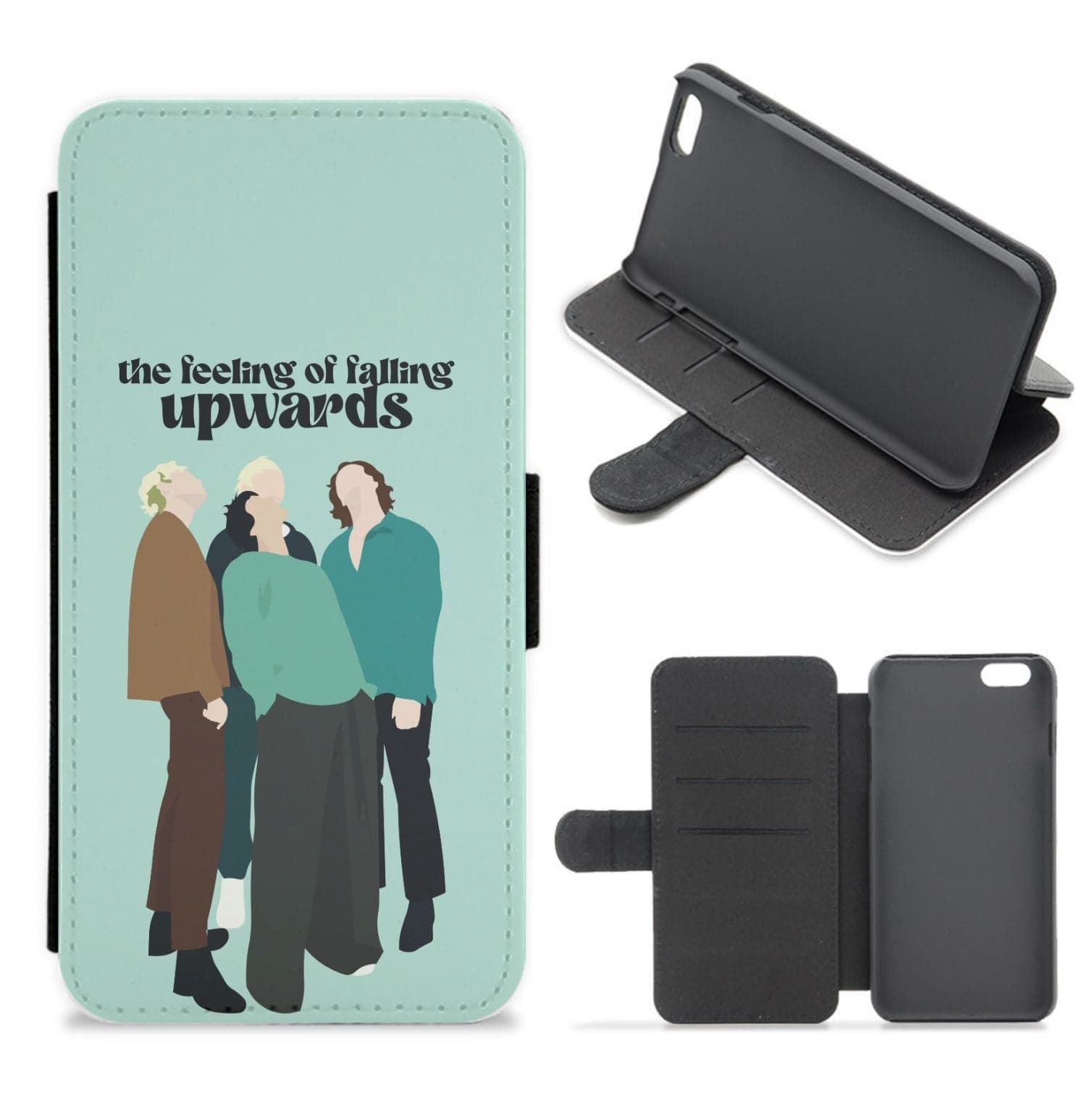 The Feeling Of Falling Upwards Flip / Wallet Phone Case