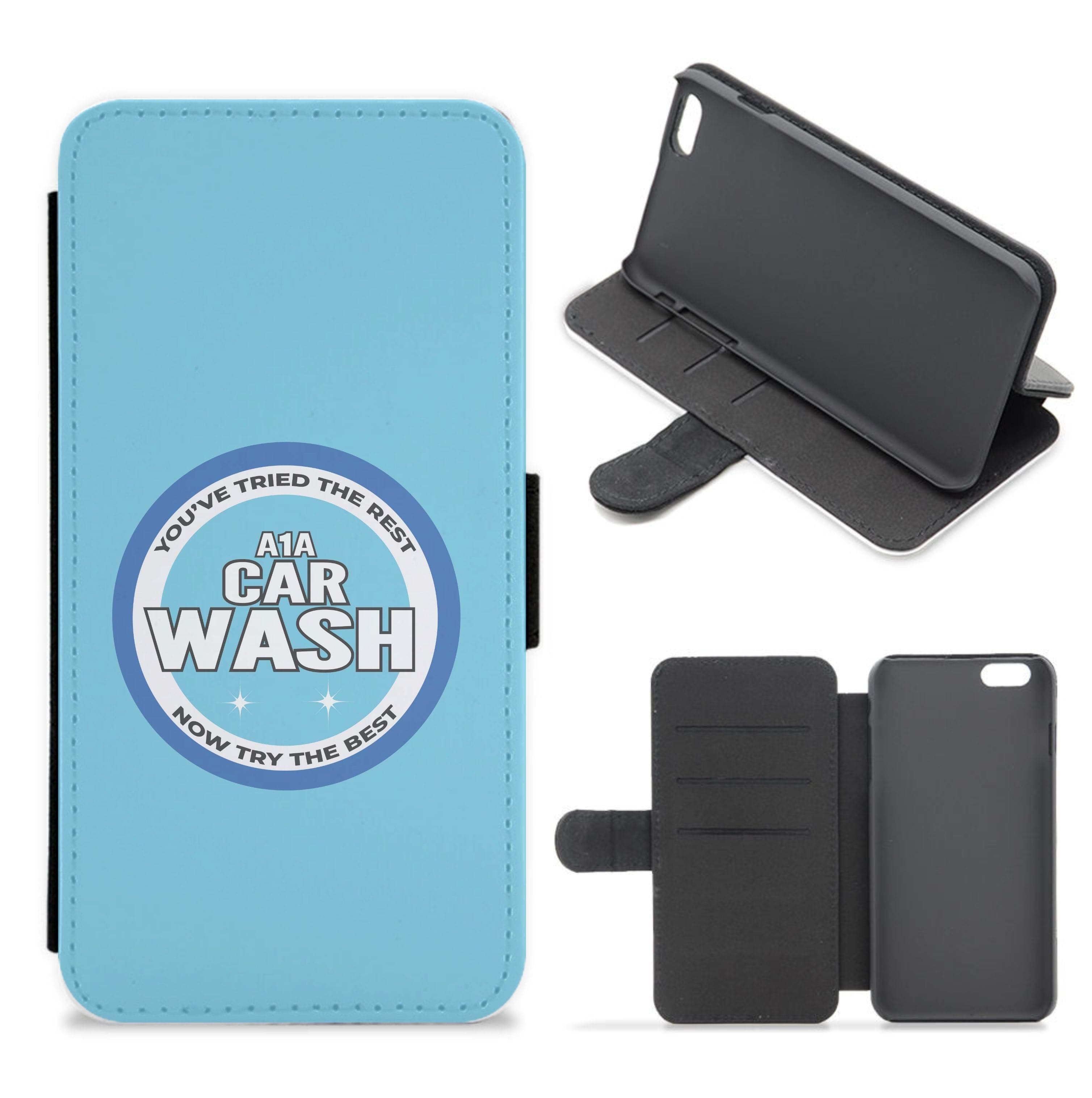 A1A Car Wash - Breaking Flip / Wallet Phone Case