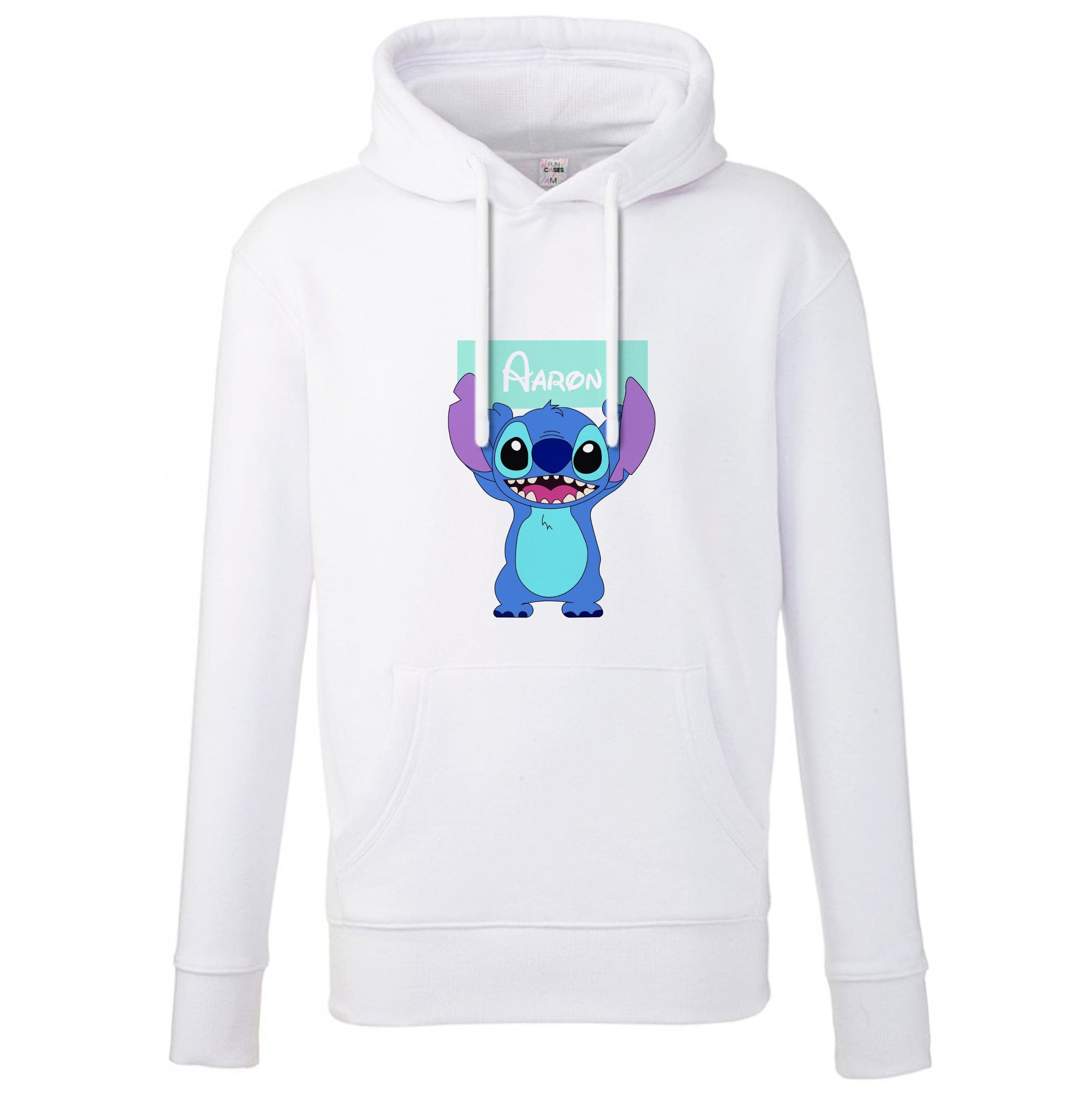 Standing Blue Alien - Personalised Disney Hoodie