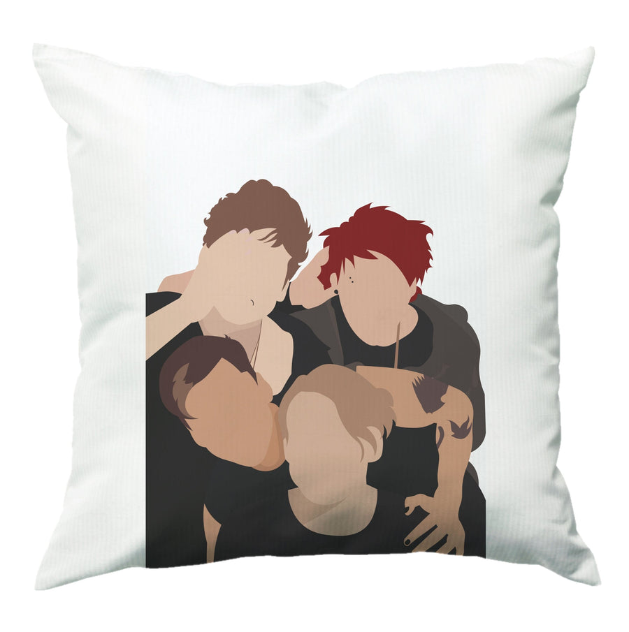 The Band - 5 Seconds Of Summer Cushion