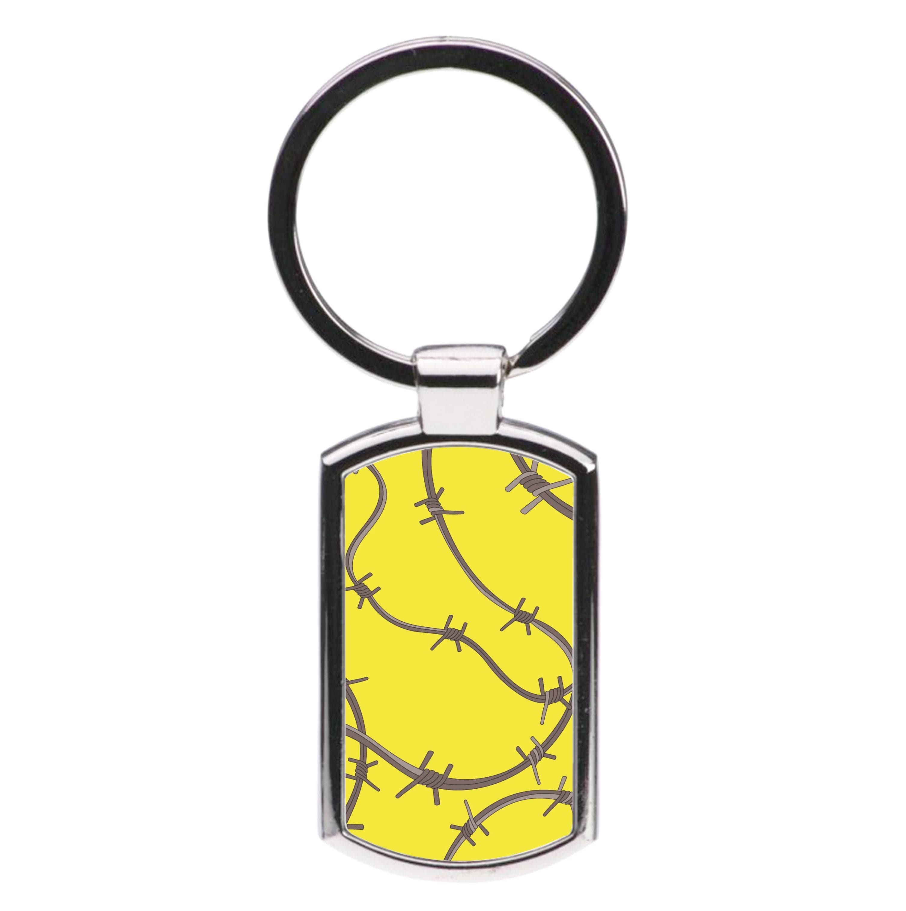 Barbed Wire - Post Luxury Keyring