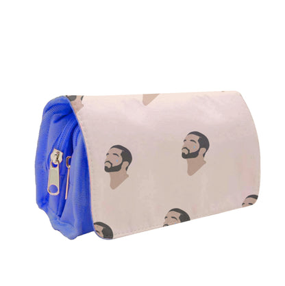 Drake Face Pattern Pencil Case