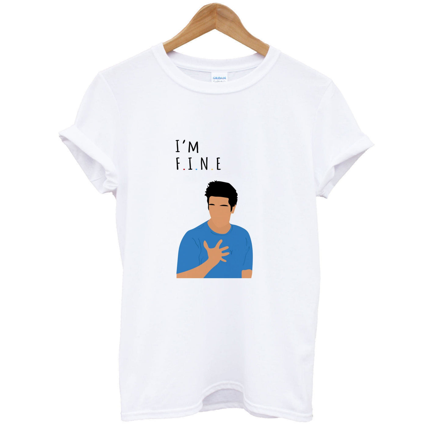 I'm Fine - Friends T-Shirt