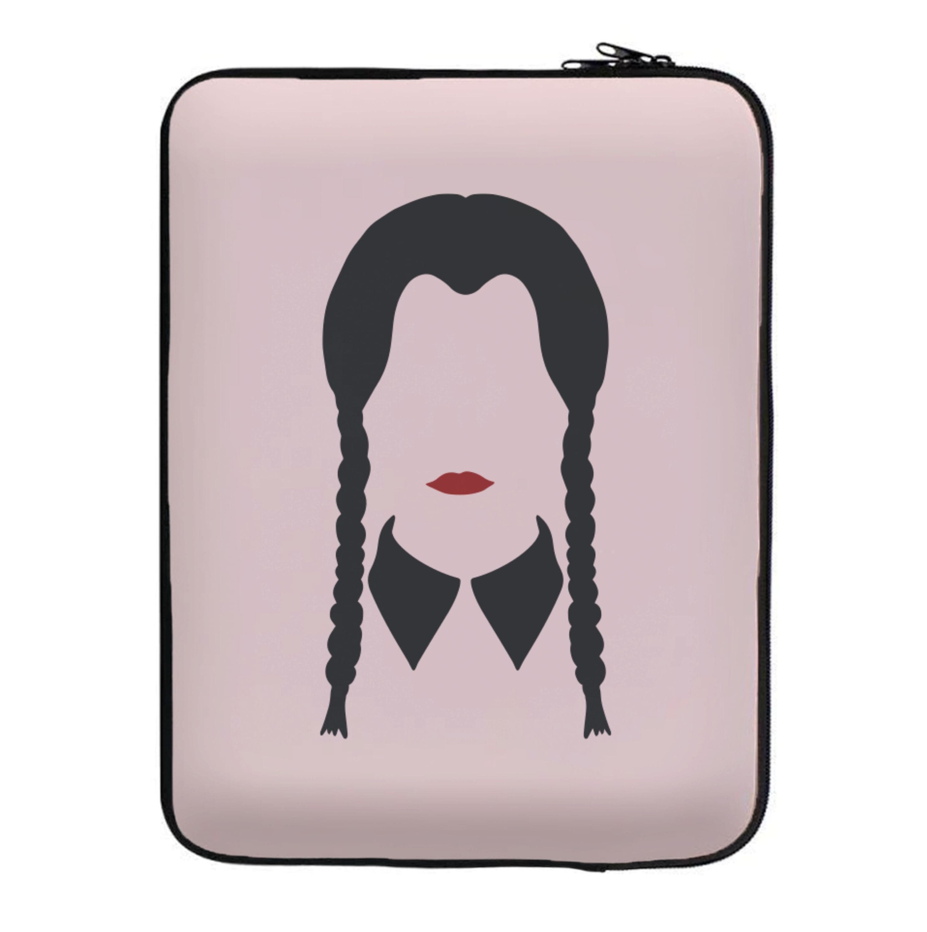 Faceless Wednesday - Halloween Laptop Sleeve