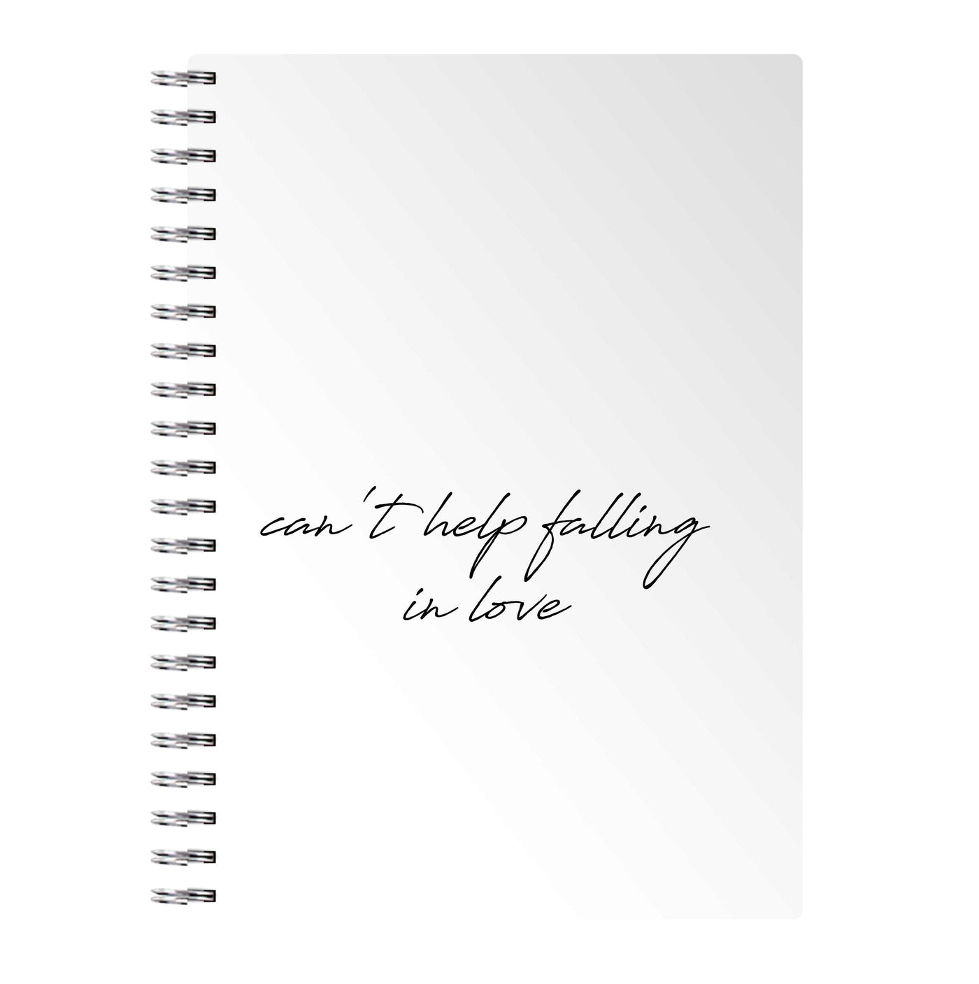 Can't Help Falling In Love - Elvis Notebook
