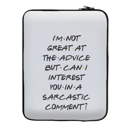 Can I Interest You In A Sarcastic Comment Laptop Sleeve