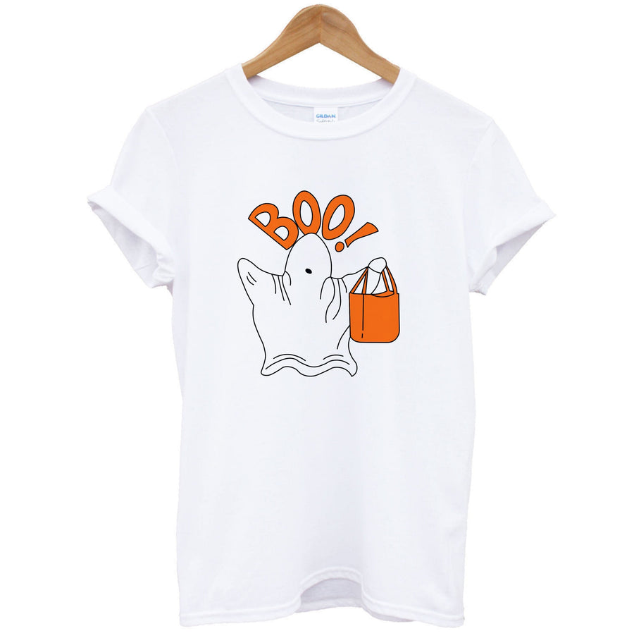 Ghost Boo! - Halloween T-Shirt