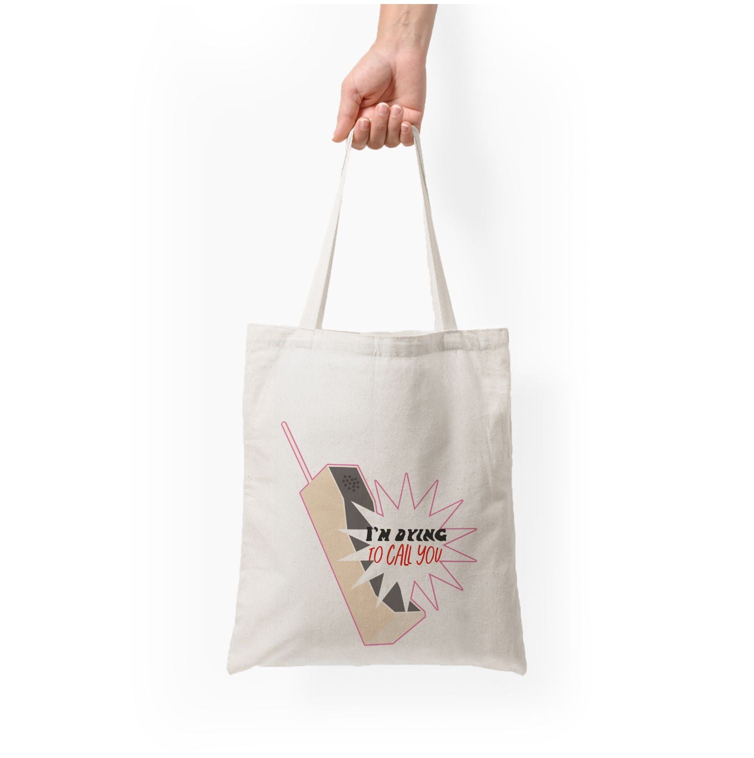 I'm Dying To Call You - Scream Tote Bag