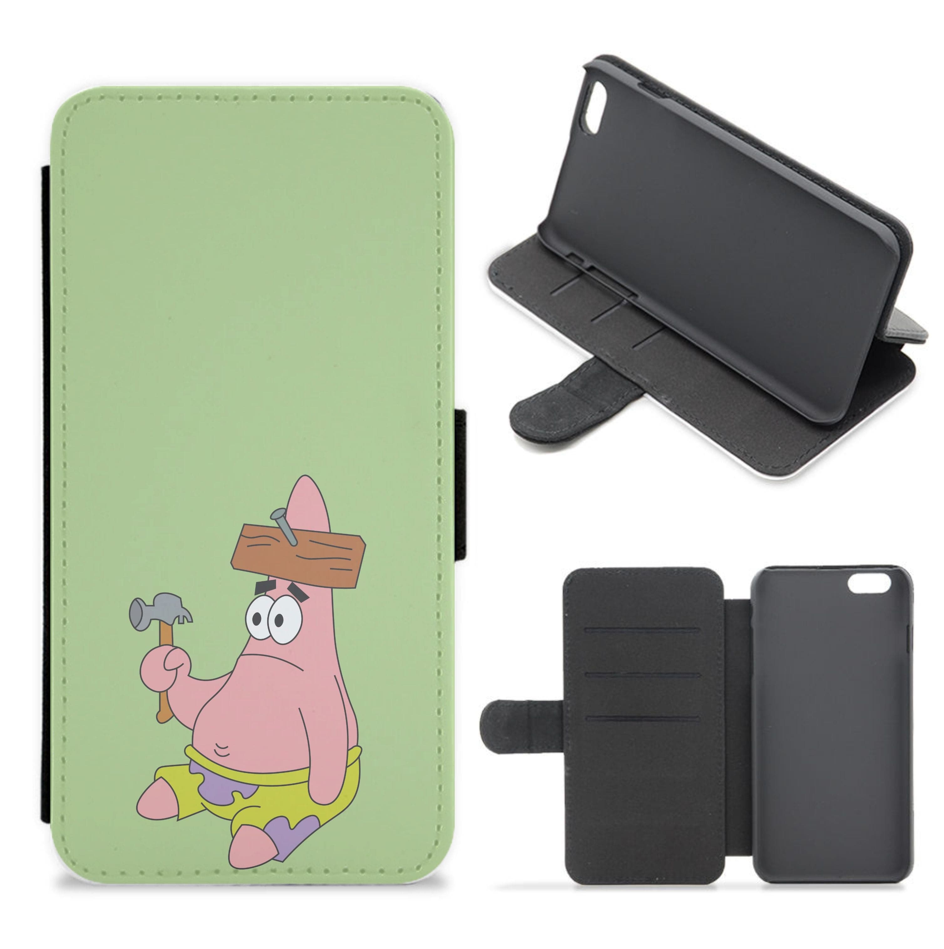 Nail Patrick Flip / Wallet Phone Case