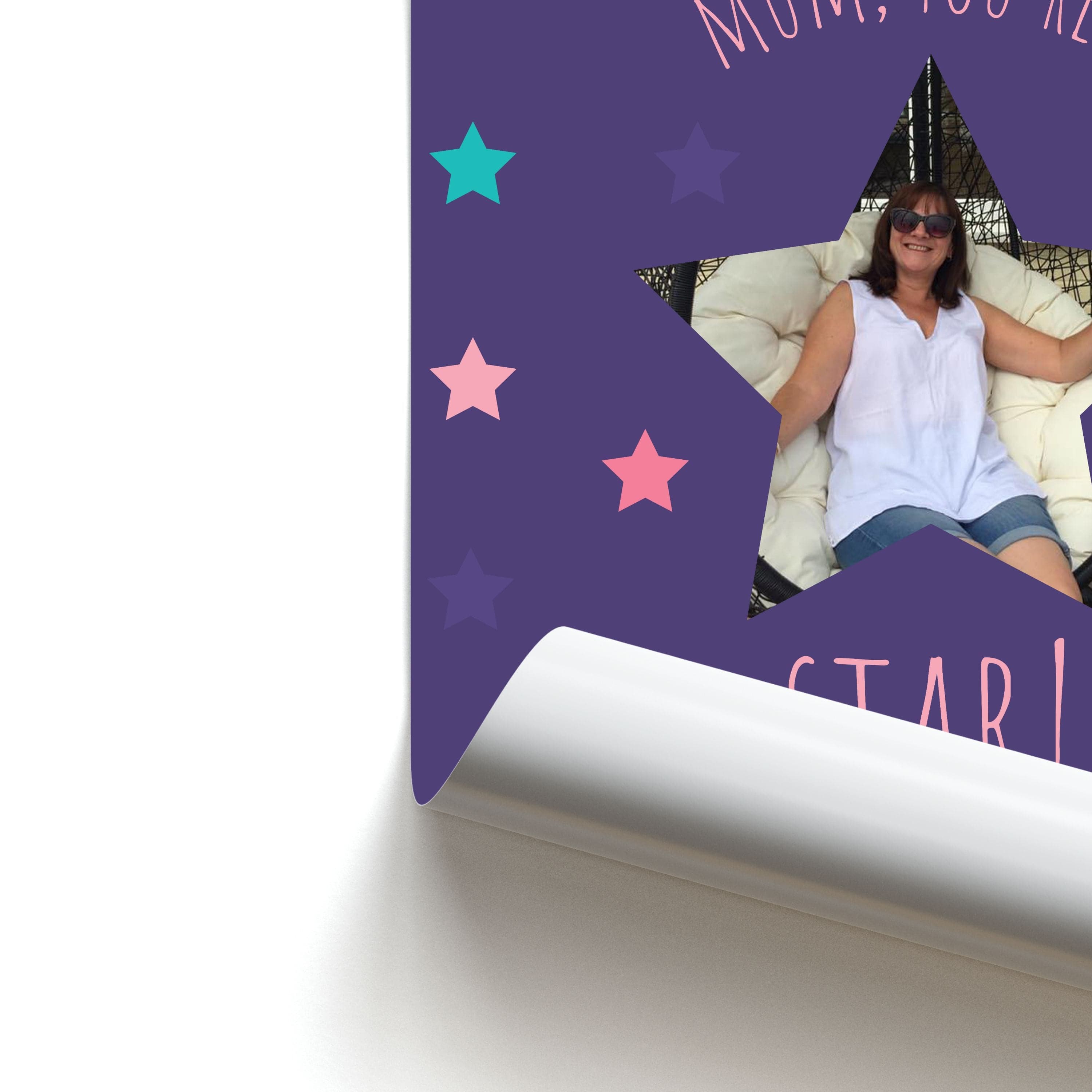 Star - Personalised Mother's Day Poster