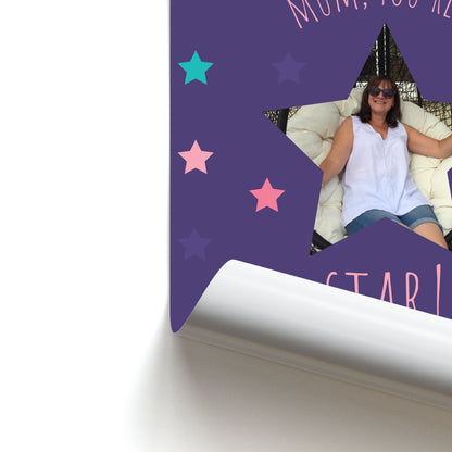 Star - Personalised Mother's Day Poster