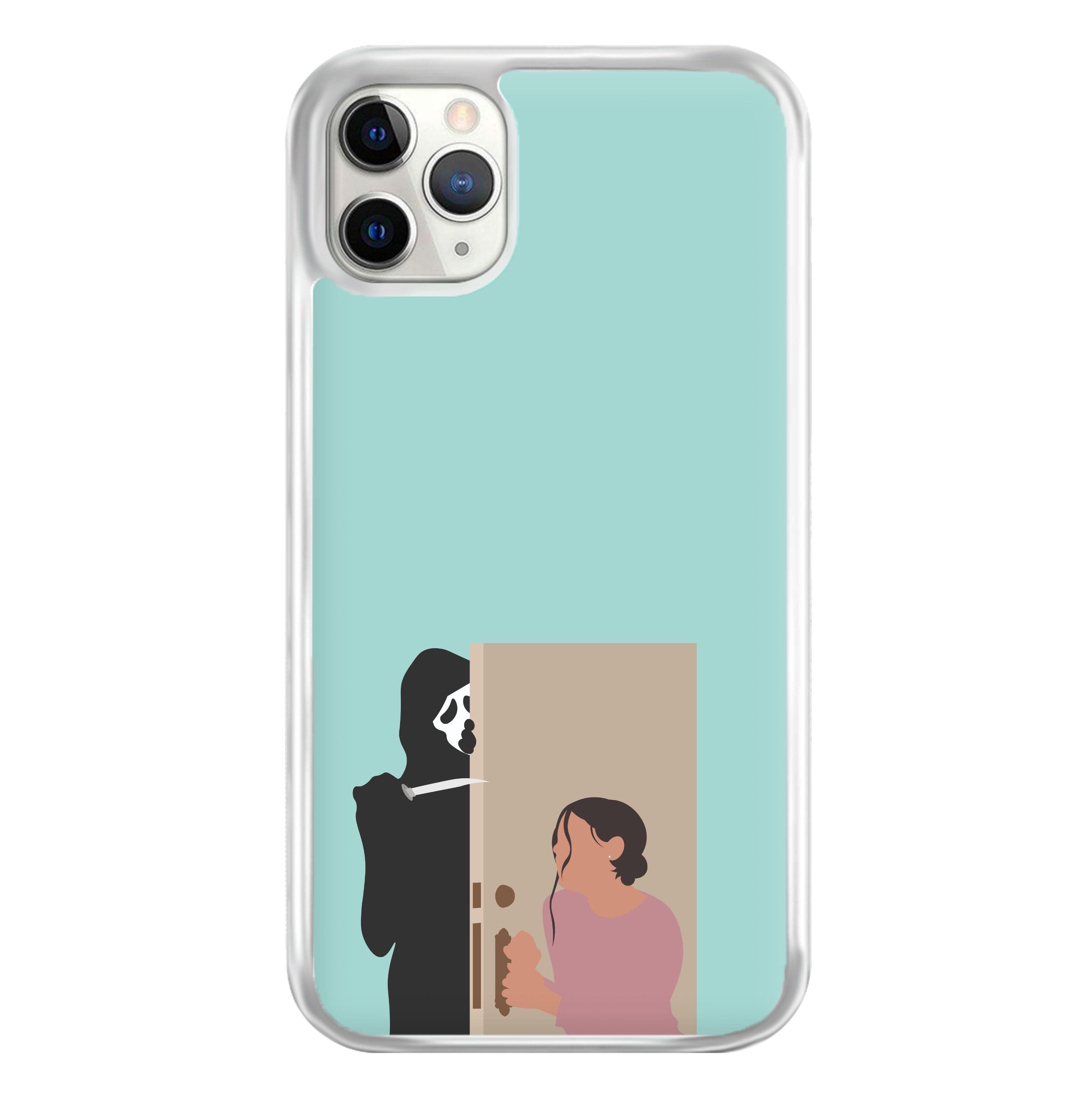 Tara And Ghostface - Scream Phone Case