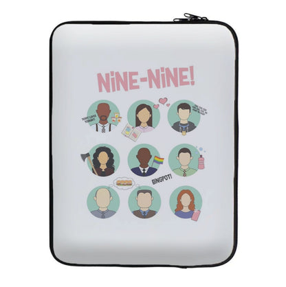 Nine Nine Characters - B99 Laptop Sleeve