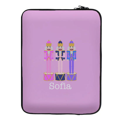 Nutcracker - Personalised Christmas Laptop Sleeve