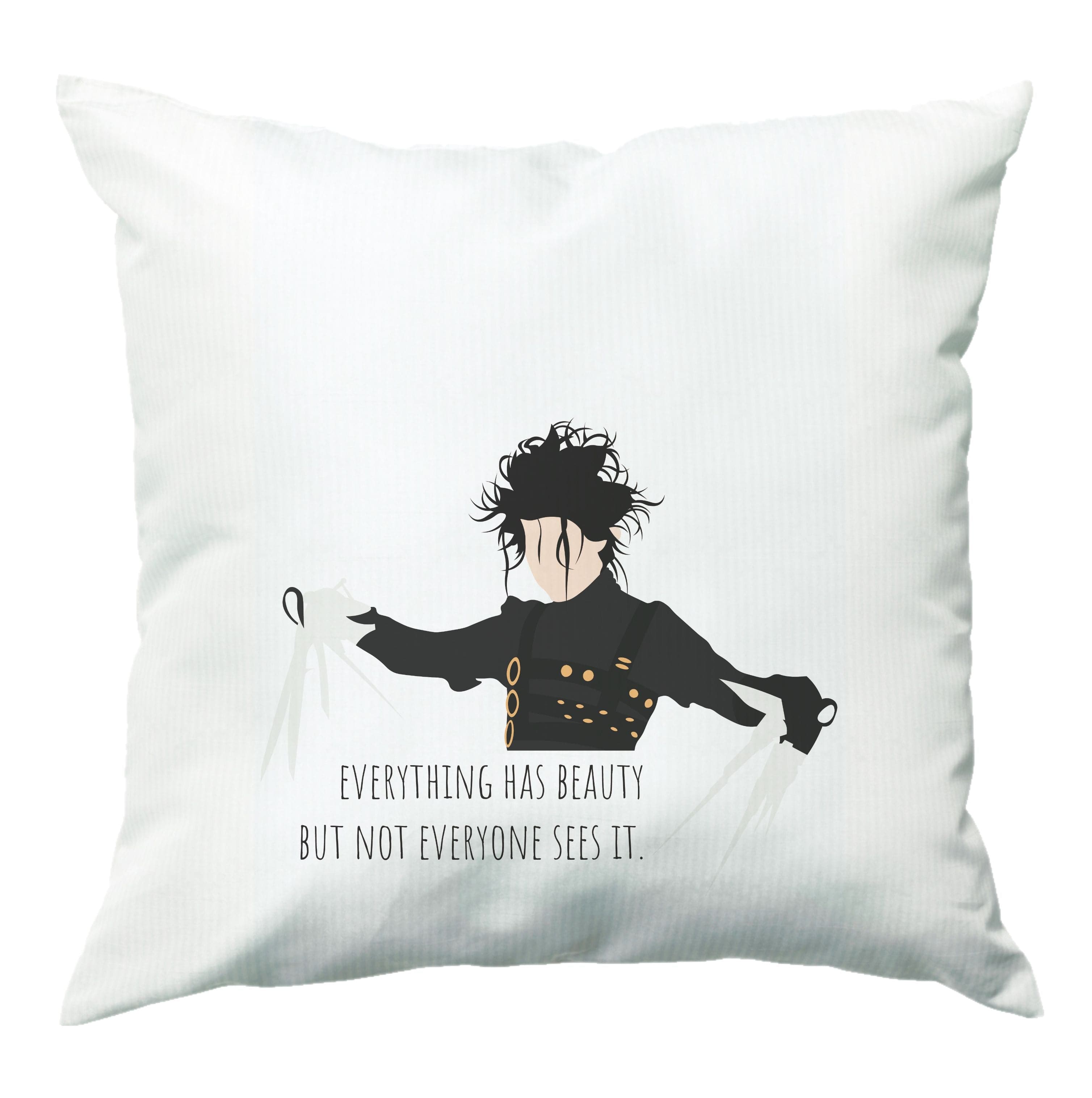 Everything Has Beauty - Scissorhands Cushion