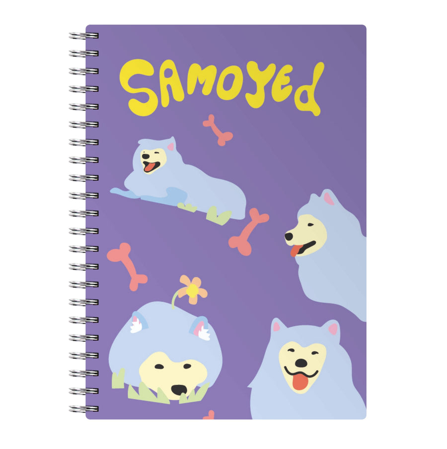 Samoyed - Dog Patterns Notebook