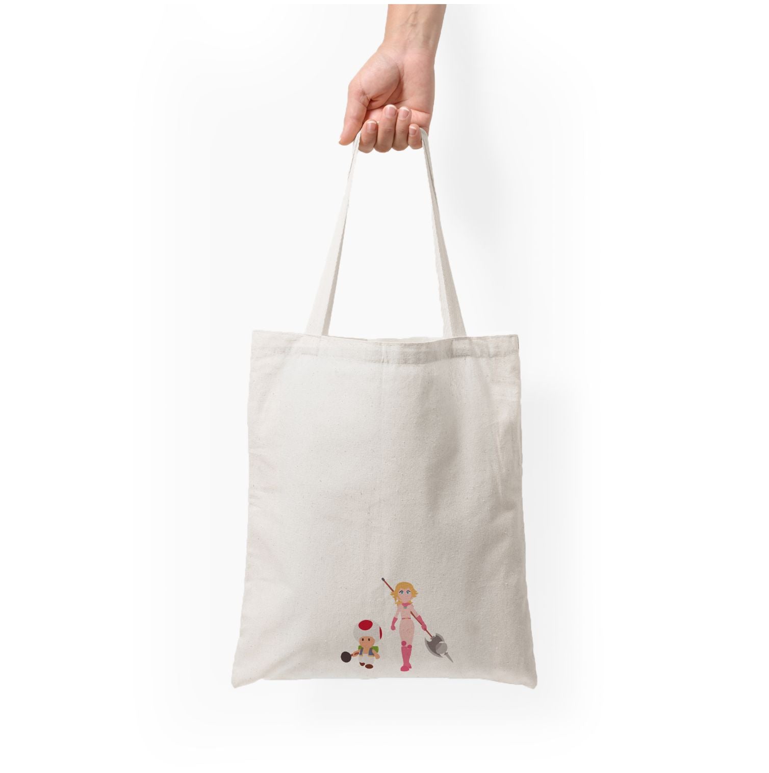 Toad And Peach Tote Bag